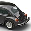 Volkswagen Beetle 1966 Rigged Black