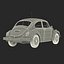 Volkswagen Beetle 1966 Rigged Black