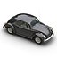 Volkswagen Beetle 1966 Rigged Black