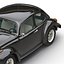 Volkswagen Beetle 1966 Rigged Black