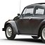 Volkswagen Beetle 1966 Rigged Black