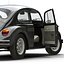 Volkswagen Beetle 1966 Rigged Black