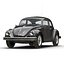 Volkswagen Beetle 1966 Rigged Black