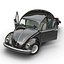 Volkswagen Beetle 1966 Rigged Black