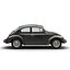 Volkswagen Beetle 1966 Rigged Black