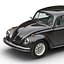 Volkswagen Beetle 1966 Rigged Black