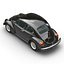 Volkswagen Beetle 1966 Rigged Black