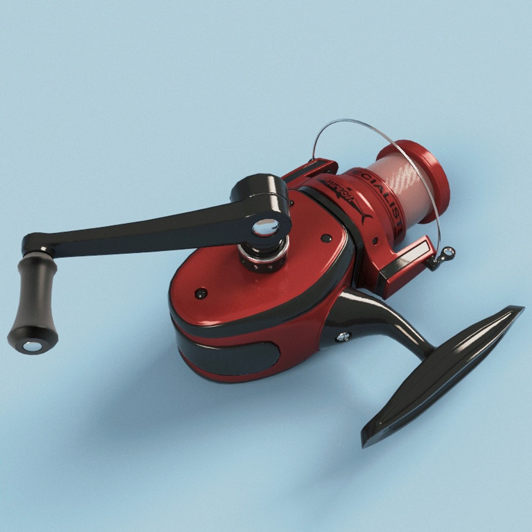 Fishing Reel 3d Max