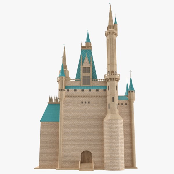 3D Castle Disney Style Model - TurboSquid 1462012