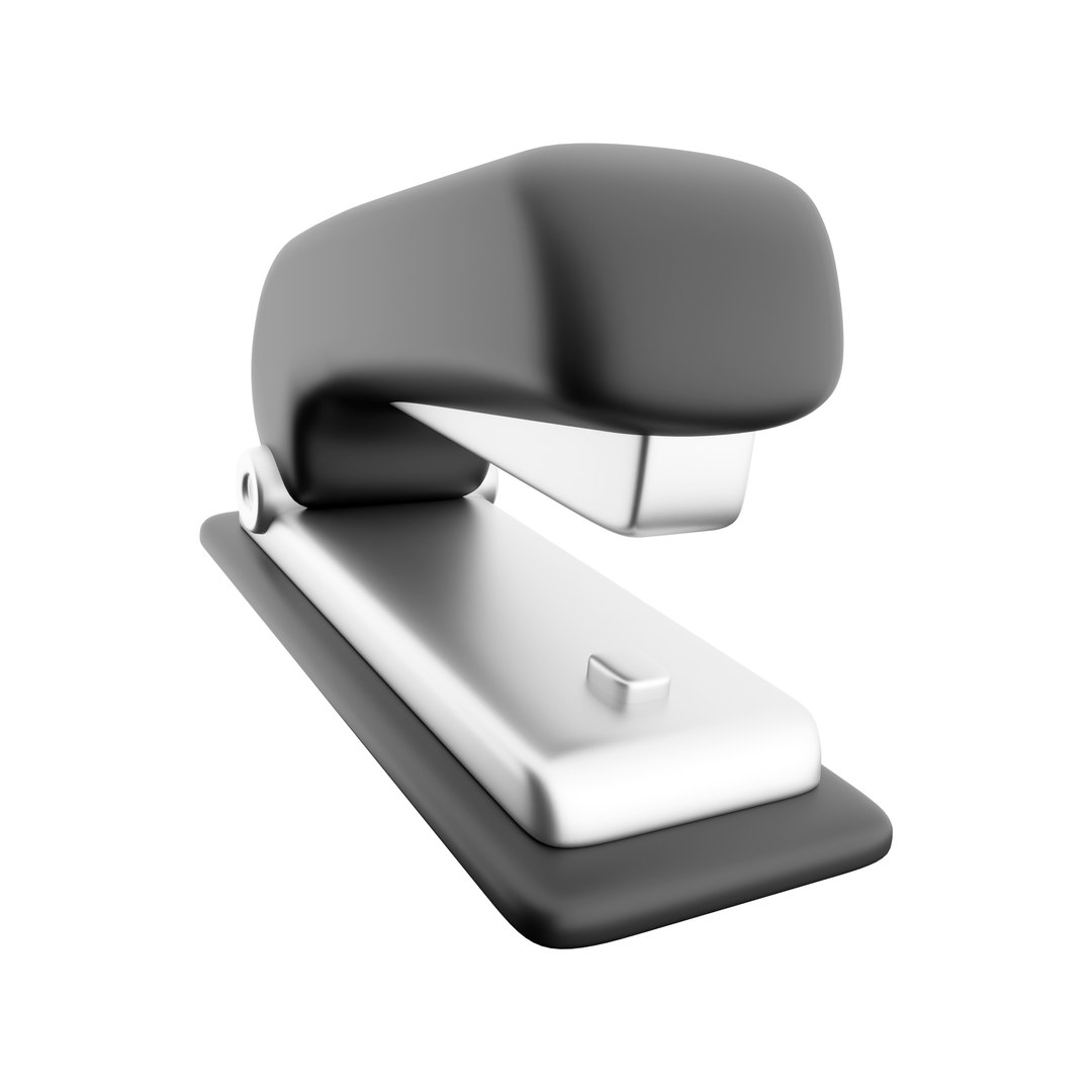 3d mechanical office paper stapler icon 3D TurboSquid 2066446
