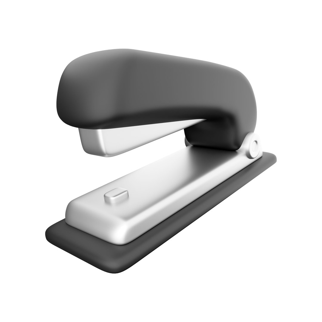 3d mechanical office paper stapler icon 3D TurboSquid 2066446