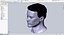 CAD Male Head Model M2P1D0V1head