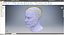 CAD Male Head Model M2P1D0V1head