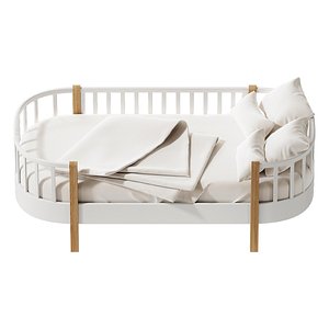 3D Hoff Classic Teen Bed model