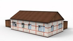 3D Village House model