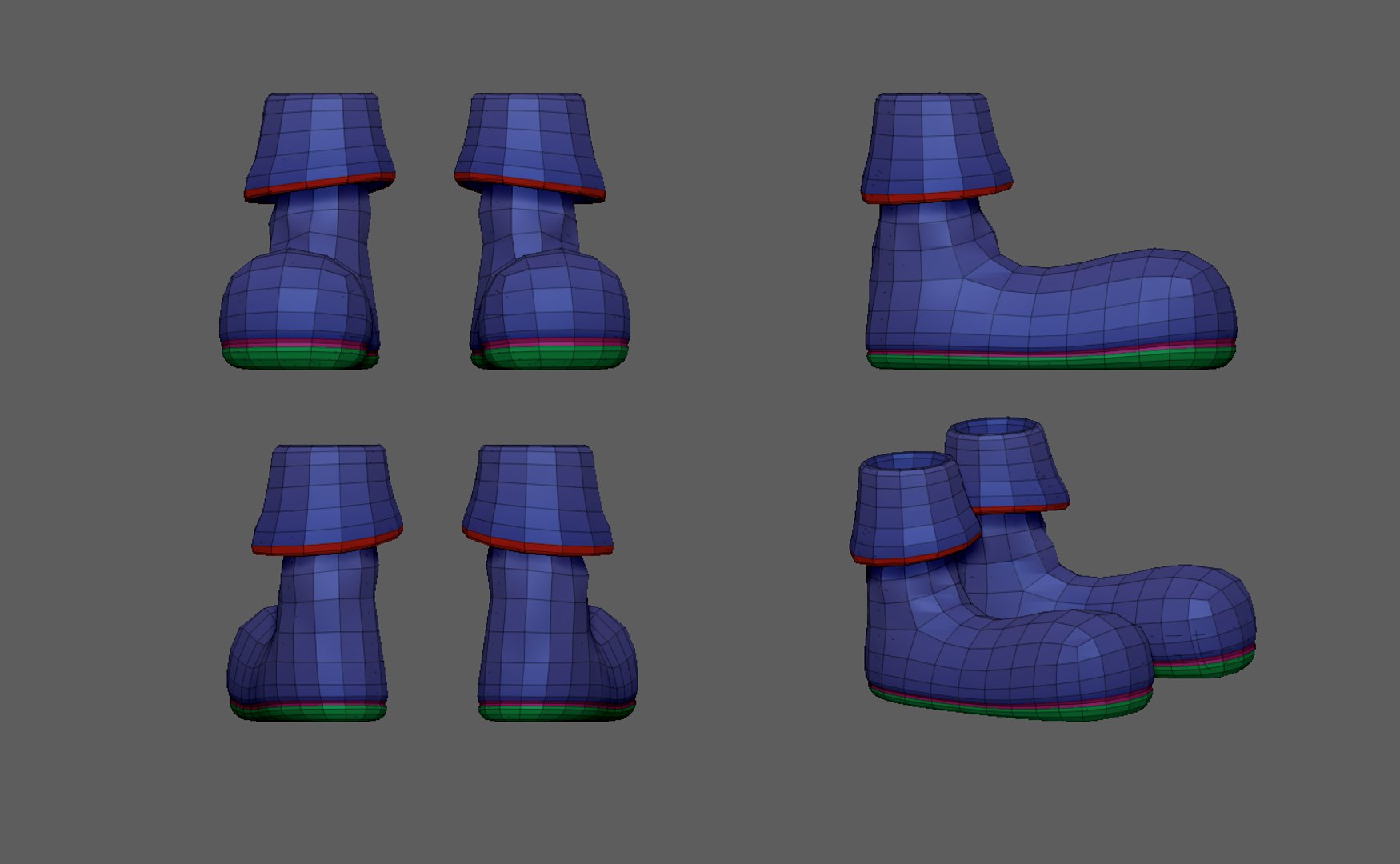 boots old dirt pirate 3D model https://p.turbosquid.com/ts-thumb/Dg/lNhdXt/z96fbF39/polygroupsseparated/png/1587662489/1920x1080/fit_q87/c1b1680bb1b20c0295841609f48218fed7adaf6a/polygroupsseparated.jpg