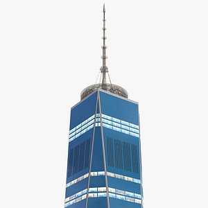 3D Freedom Tower Night Glow