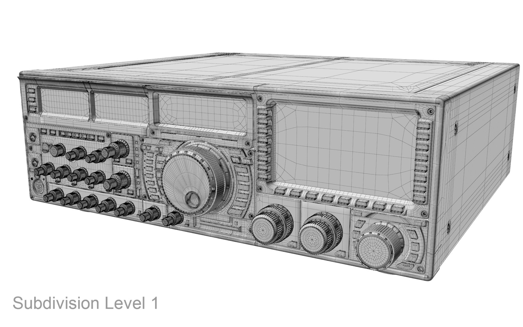 3D model Ham Radio Base Station https://p.turbosquid.com/ts-thumb/Dg/sNJequ/X2/yaesu_ft_31_hf/jpg/1706881997/1920x1080/fit_q87/90231782d183efd090305ec69c64803cb475566a/yaesu_ft_31_hf.jpg