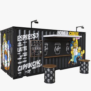 Coffee shop container