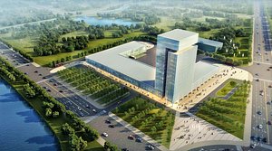 3D model Transport Hub Exterior