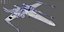 X-wing starfighter