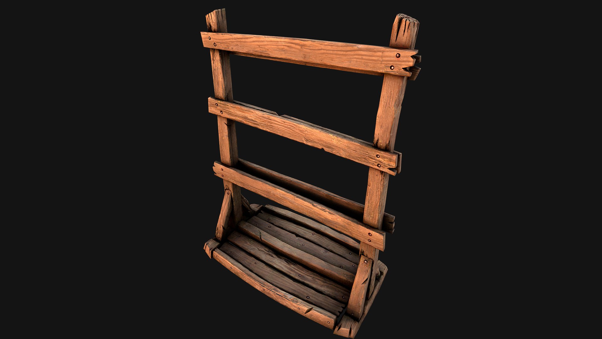 3D Medieval Wooden Spear Rack Weaponry Armory Set model https://p.turbosquid.com/ts-thumb/Dg/ymwO5K/OF/weaponrackforspear10/png/1771083392/1920x1080/fit_q87/8a5ae7da47ae356102a0b7d289d381f0464ddf25/weaponrackforspear10.jpg