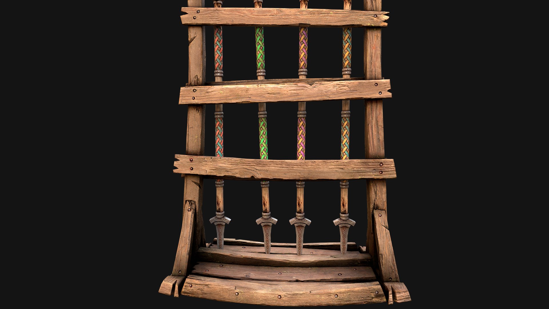 3D Medieval Wooden Spear Rack Weaponry Armory Set model https://p.turbosquid.com/ts-thumb/Dg/ymwO5K/uV/wearaforwithspear12/png/1771083403/1920x1080/fit_q87/88efe8446c58d42dac43d0e5ba8aded4f86a3e92/wearaforwithspear12.jpg