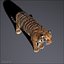 3d white tigers model
