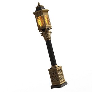 Classic Street Light 0101 3D model