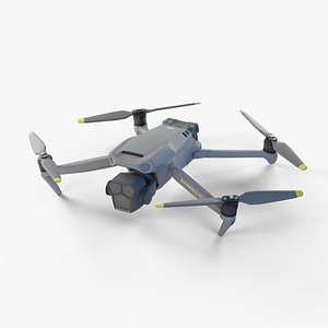 3D DJI Mavic PRO LowPolly