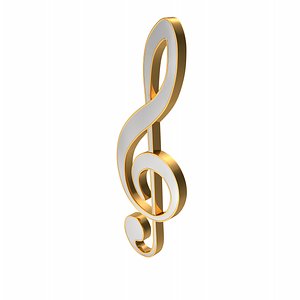 Music Symbol 3D model