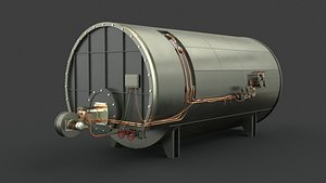 machinery device 3D model