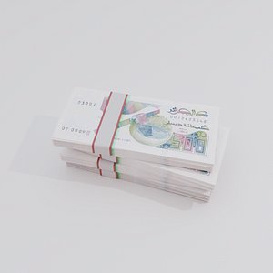 3D 500 Algeria Algerian Dinar Currency