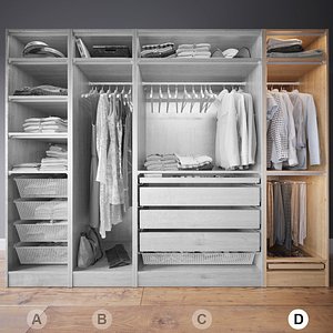 wardrobe clothes d max