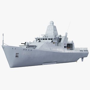 Holland-Class Offshore Patrol Vessel 3D model