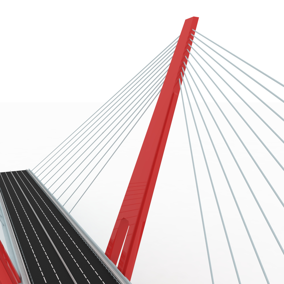 Bridge road 3D model - TurboSquid 1305746