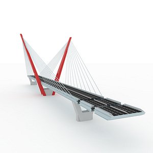 bridge road 3D model
