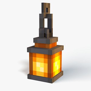 Minecraft Lantern 3D