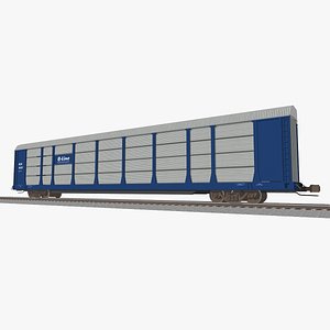 Train Car - Autorack 3D