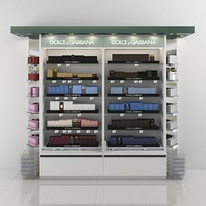Dolce & Gabbana Perfume Shelving