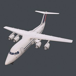 real-time rj85 pbr 3D