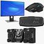 Detailed Desktop Computer With Speakers