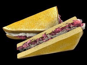 Reuben Sandwich 3D Models for Download | TurboSquid