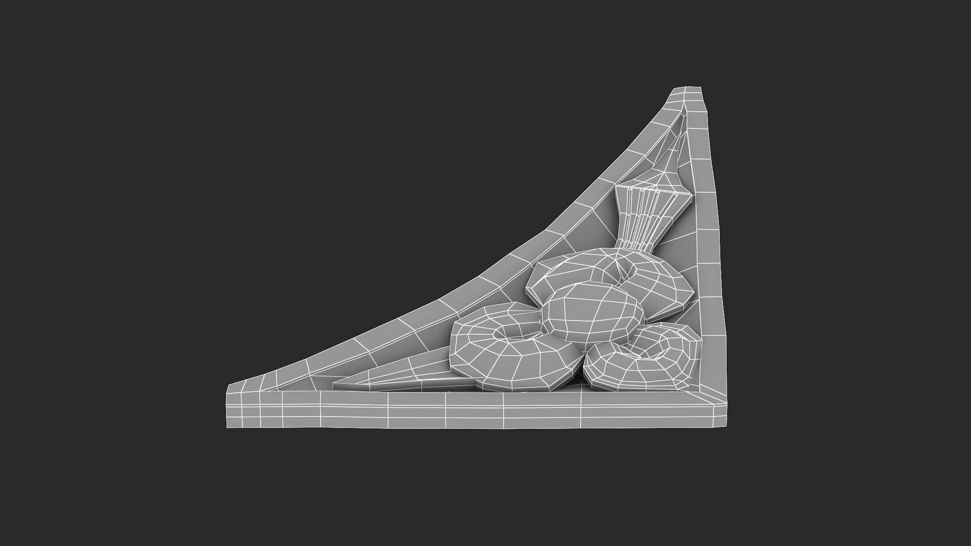 3D Gothic Ornament 026 Model - TurboSquid 1978810
