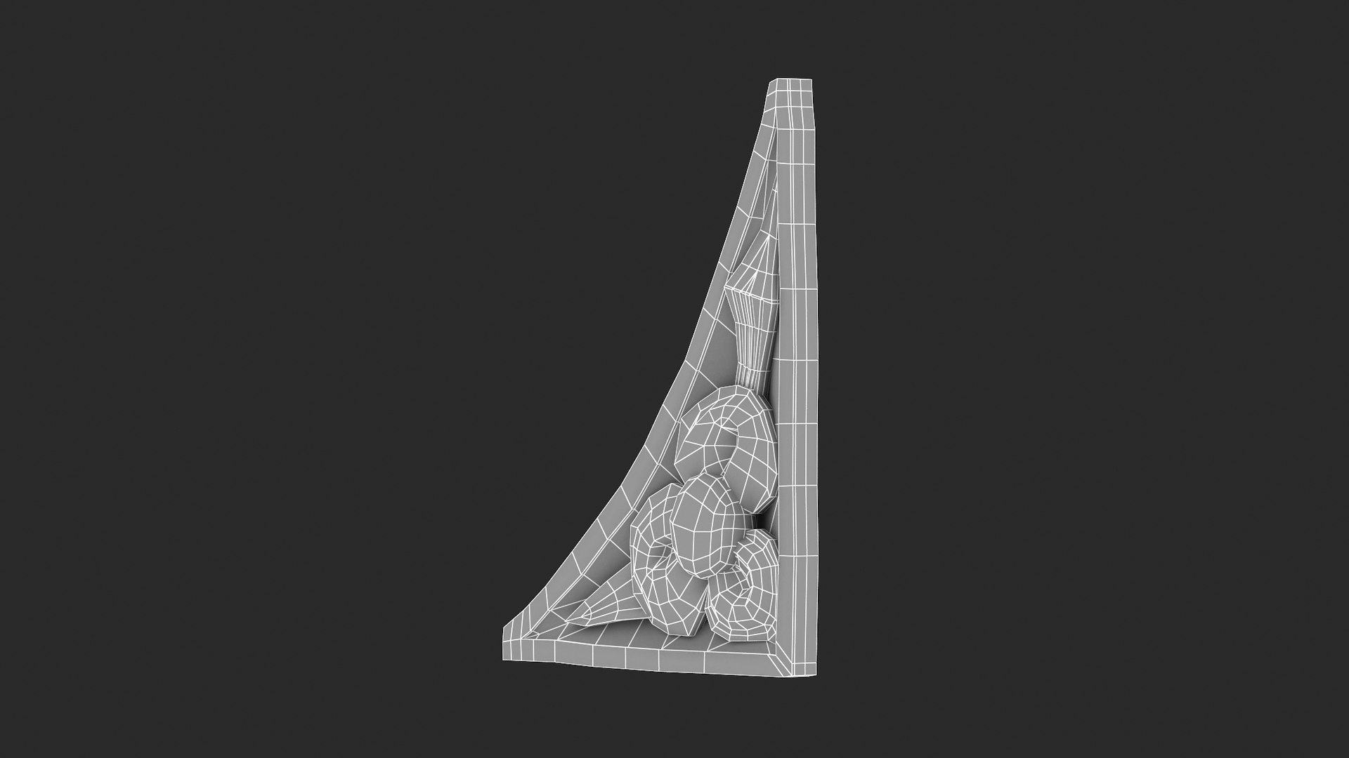 3D Gothic Ornament 026 Model - TurboSquid 1978810