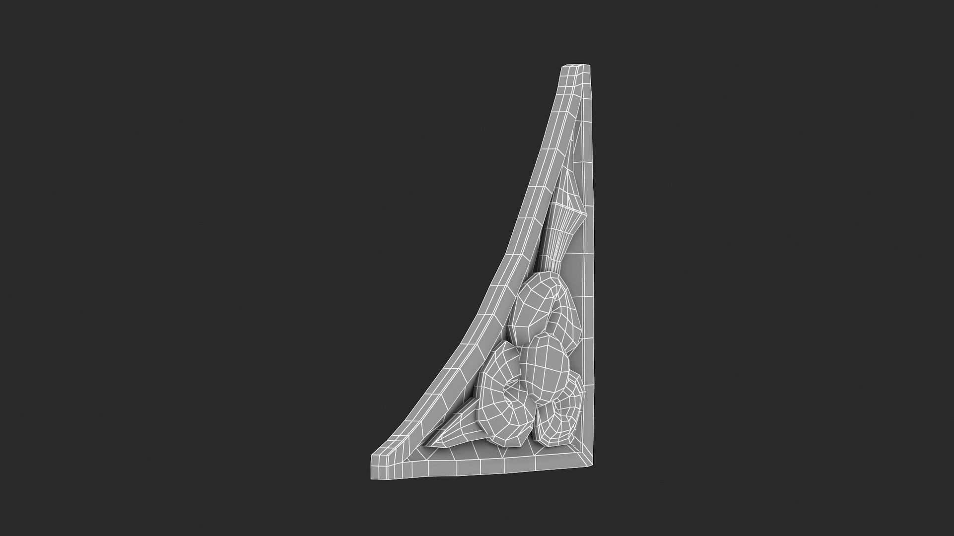 3D Gothic Ornament 026 Model - TurboSquid 1978810