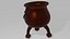 3D Antique cauldron OBJ and Blend