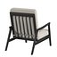 Chaise d'appoint bouclée Dunelm Maddox