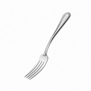 classic cutlery dessert fork 3D