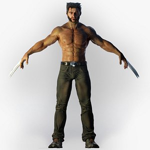 3D Wolverine model